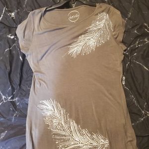 Beautiful feather shirt